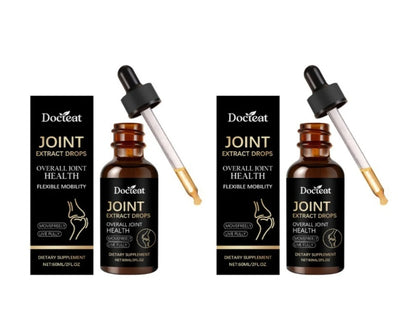 Docteat Joint Health Care Drops with Glucosamine Chondroitin, Bromelain, MSM 30 Servings Enhances Comfort 60ml